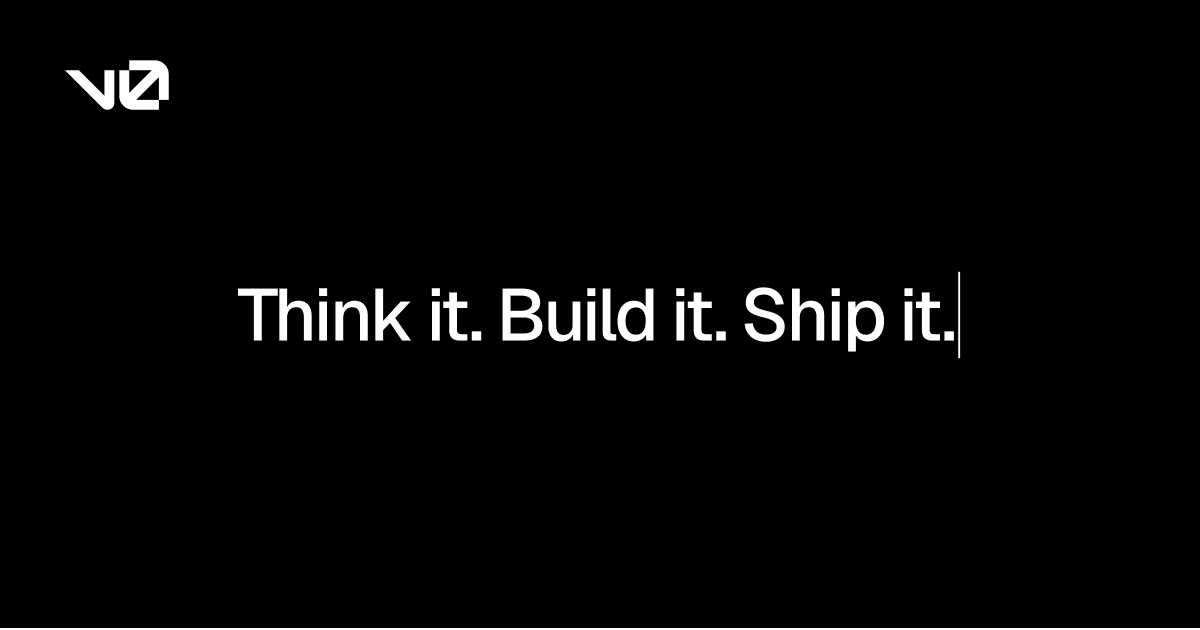 v0 by Vercel - Build Full-Stack Web Apps with AI