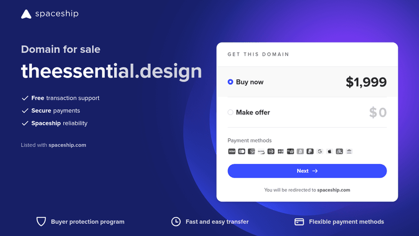 theessential.design