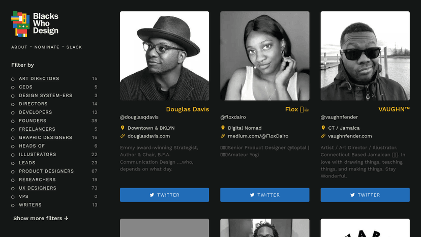Blacks Who Design