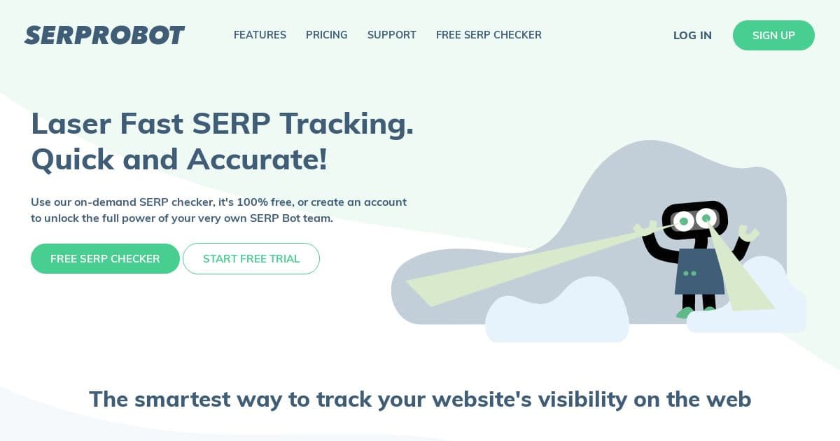 SerpRobot - Free SERP checker